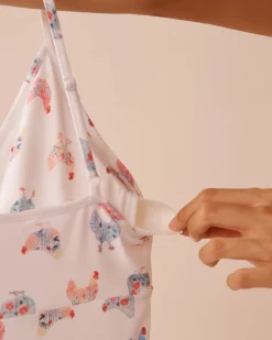 Chicken Print Super Soft Nightie
