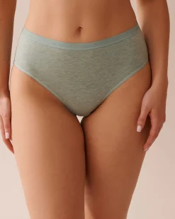 Cotton High Waist Bikini Panty