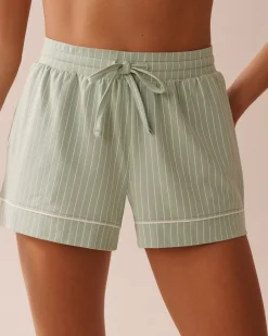 Cotton Pajama Shorts