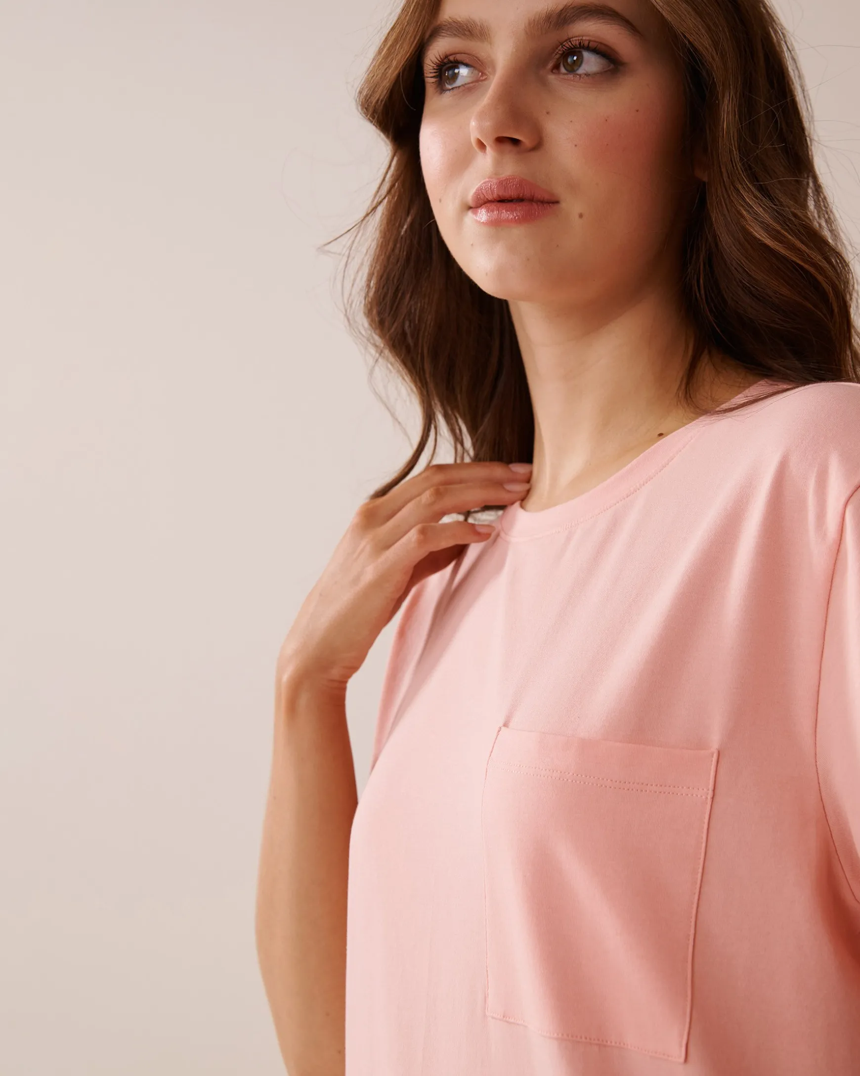 Cotton T-shirt with Pocket