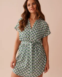 Gauze Short Dress