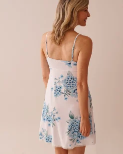 Hydrangea Print Super Soft Nightie
