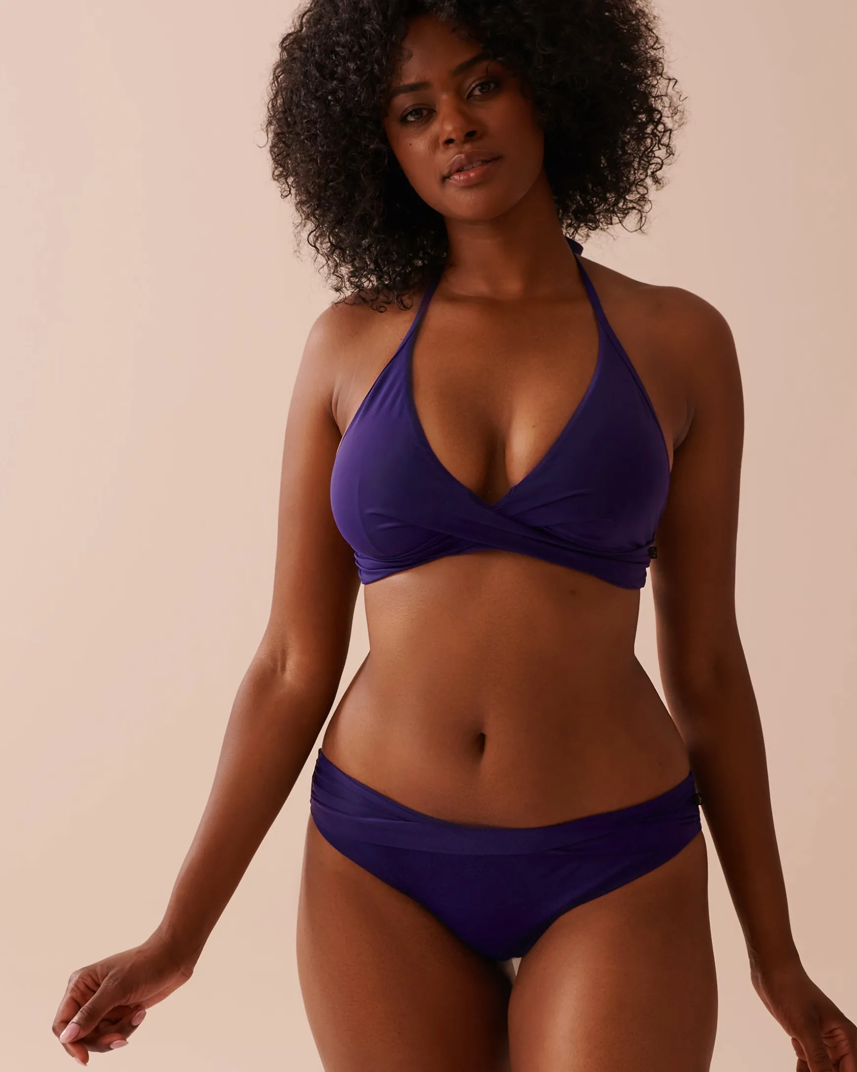 INDIGO Criss-Cross Triangle Bikini Top