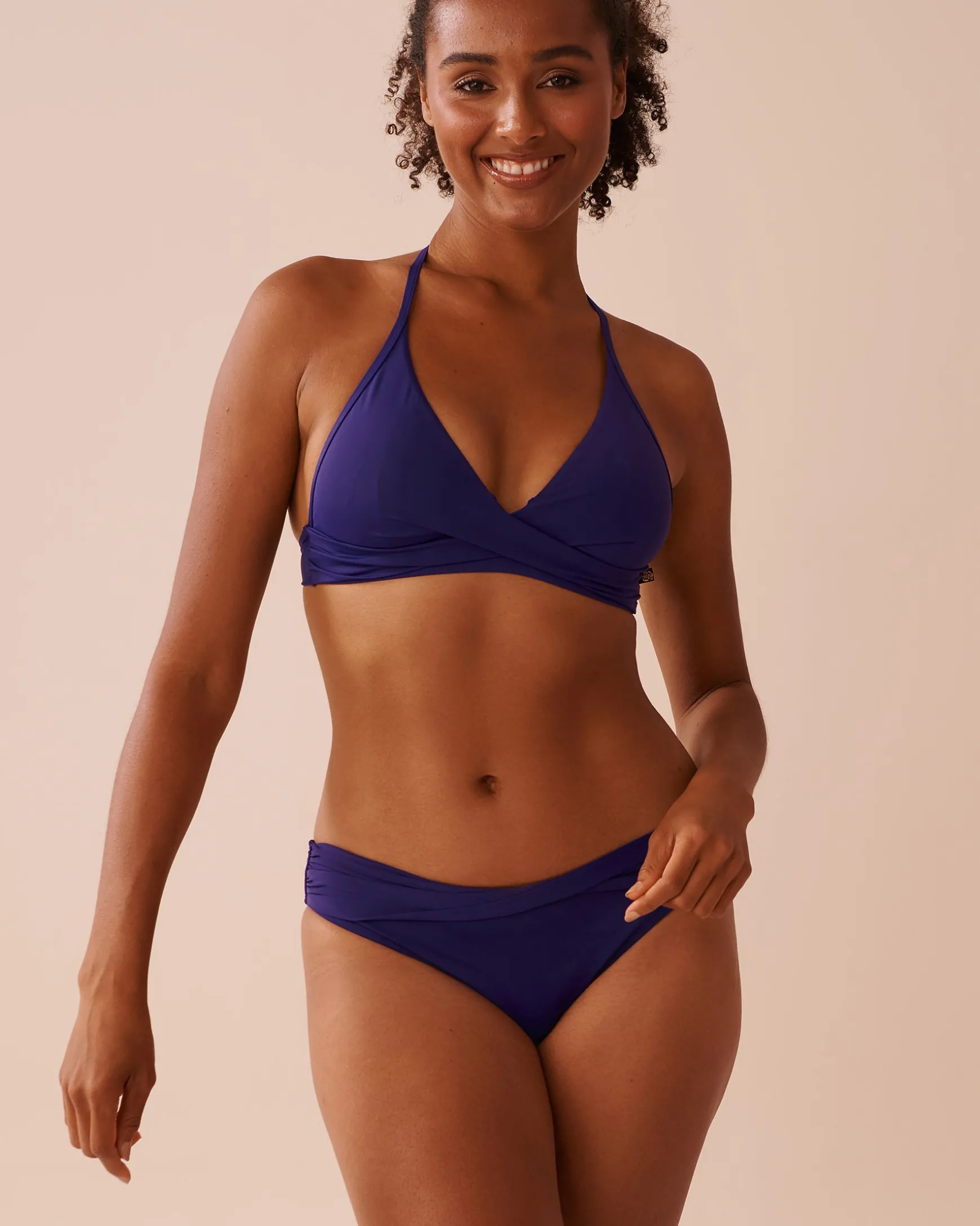INDIGO Criss-Cross Triangle Bikini Top