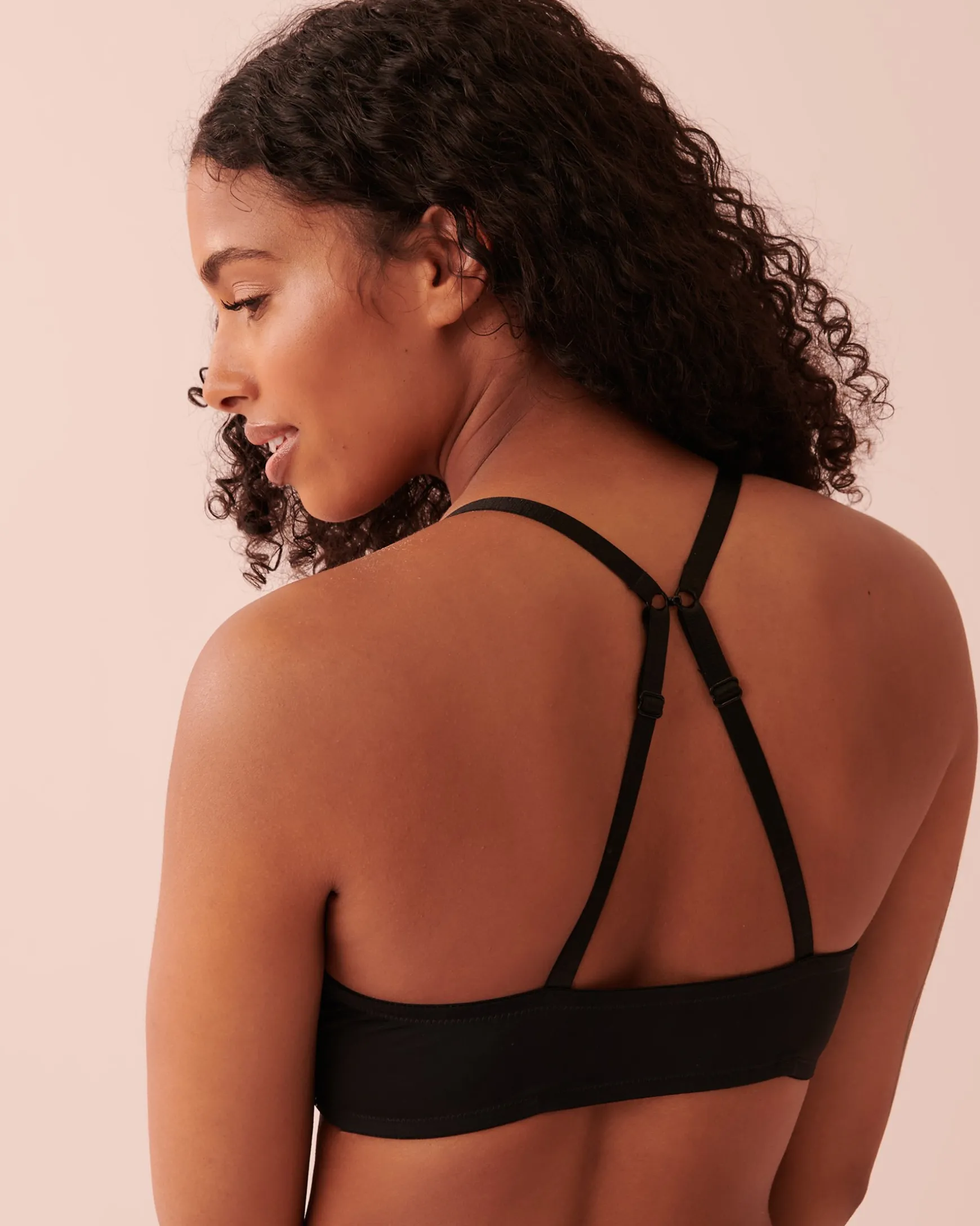 Lightly Lined Front Closure Demi Bra