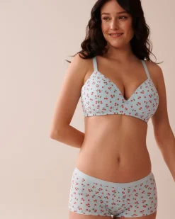 Lightly Lined Wireless Cotton Bra