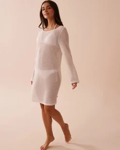 Long Sleeve Crochet Tunic