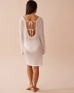 Long Sleeve Crochet Tunic