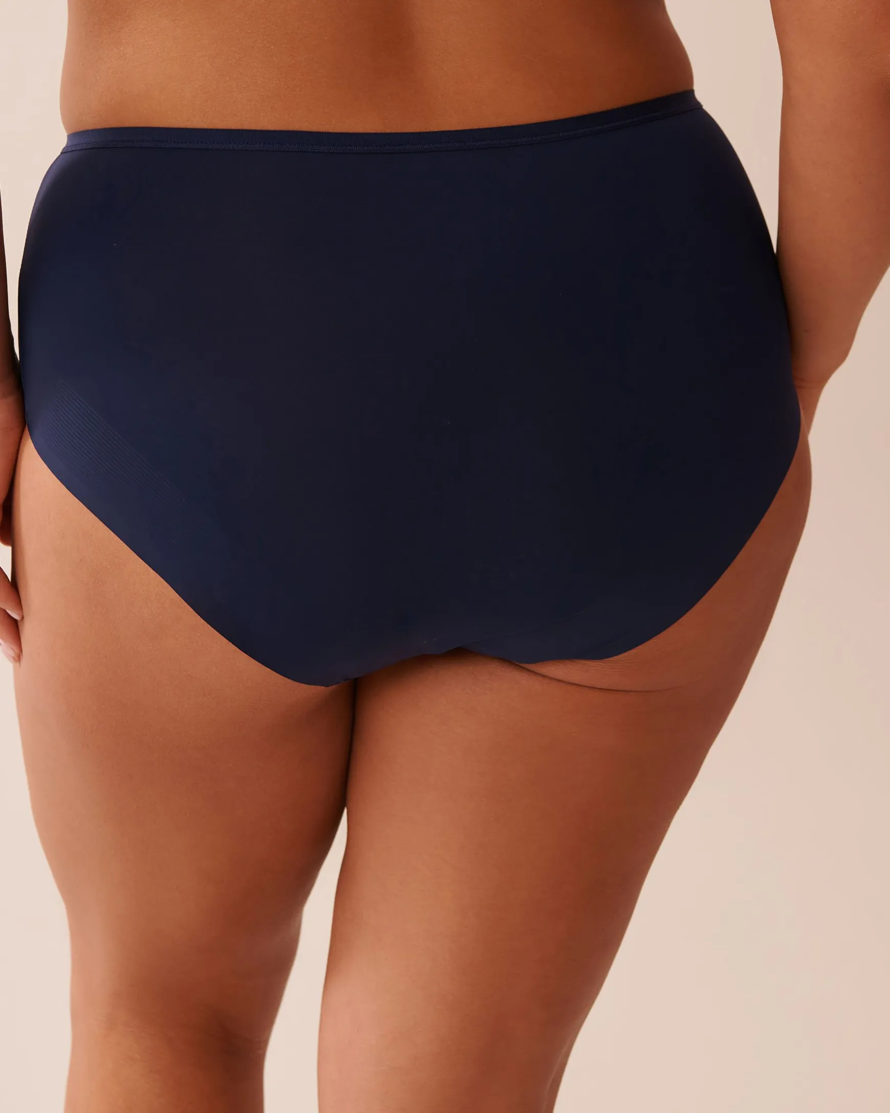 Microfiber Sleek Back High Waist Bikini Panty