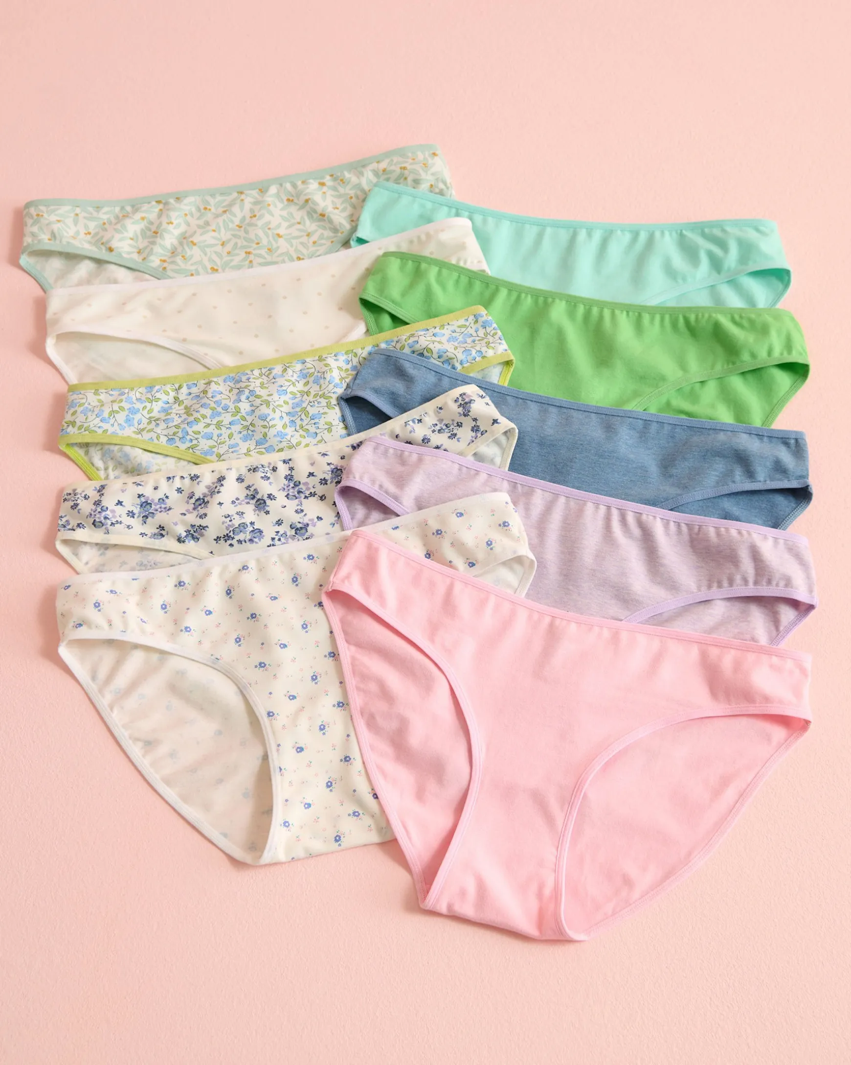 10-Pack Cotton Bikini Panty