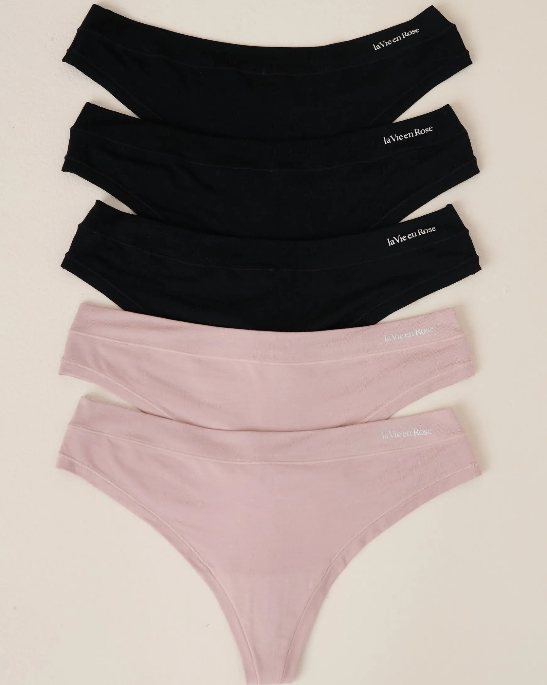 5-Pack Modal Thong Panty
