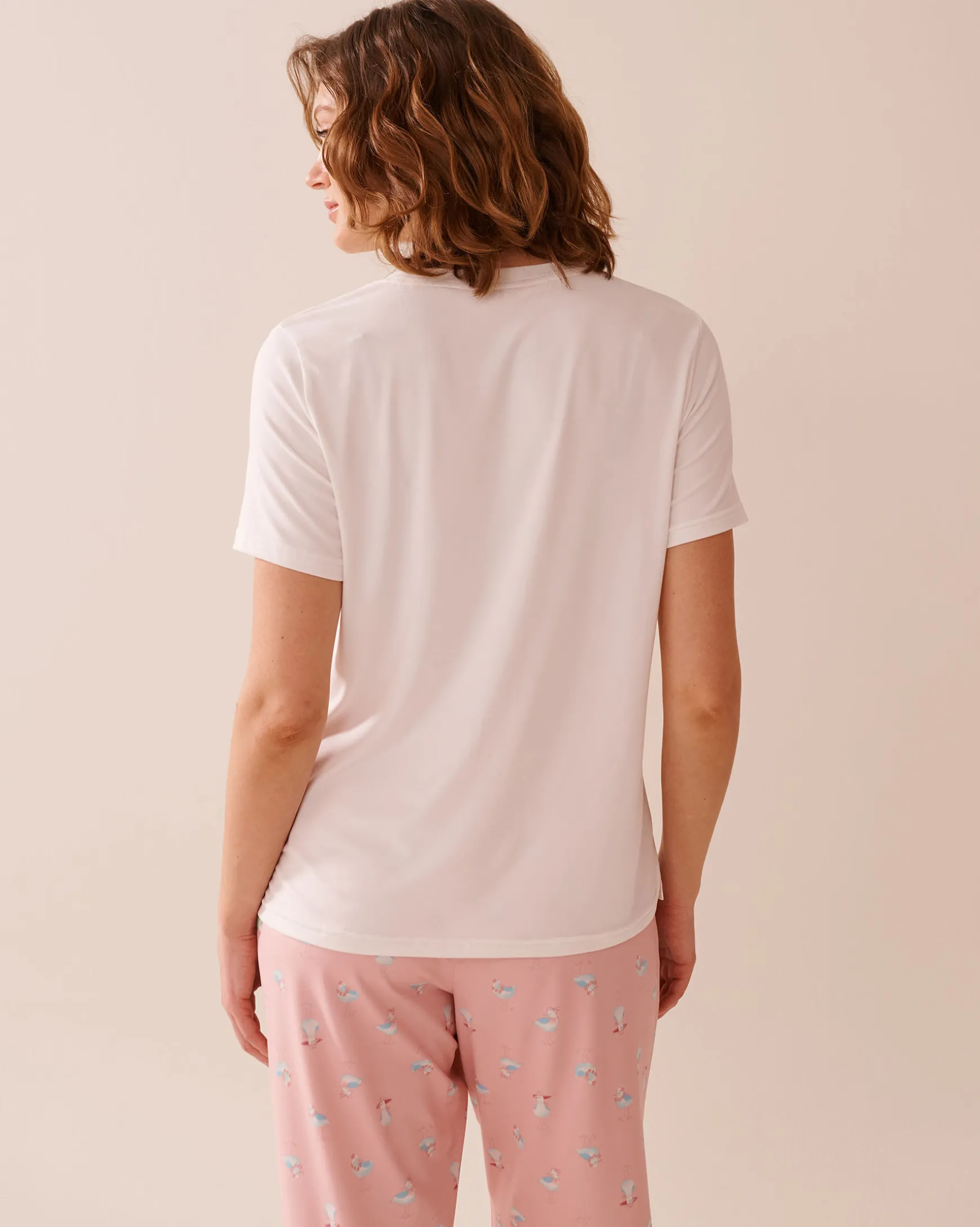 Seagull Print Super Soft T-shirt
