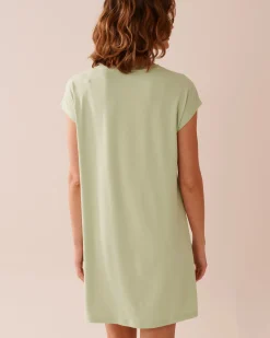 Snail Print Super Soft Sleepshirt