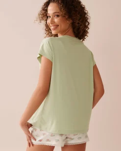 Snail Print Super Soft T-shirt