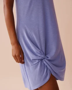 Twisted Slub Dress