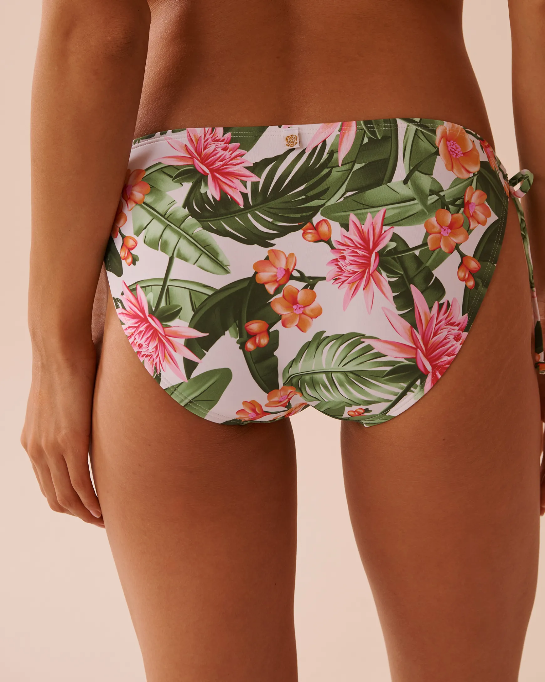 WATER LILY Side Tie Bikini Bottom