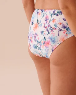 WATERCOLOR Mid-rise Bikini Bottom